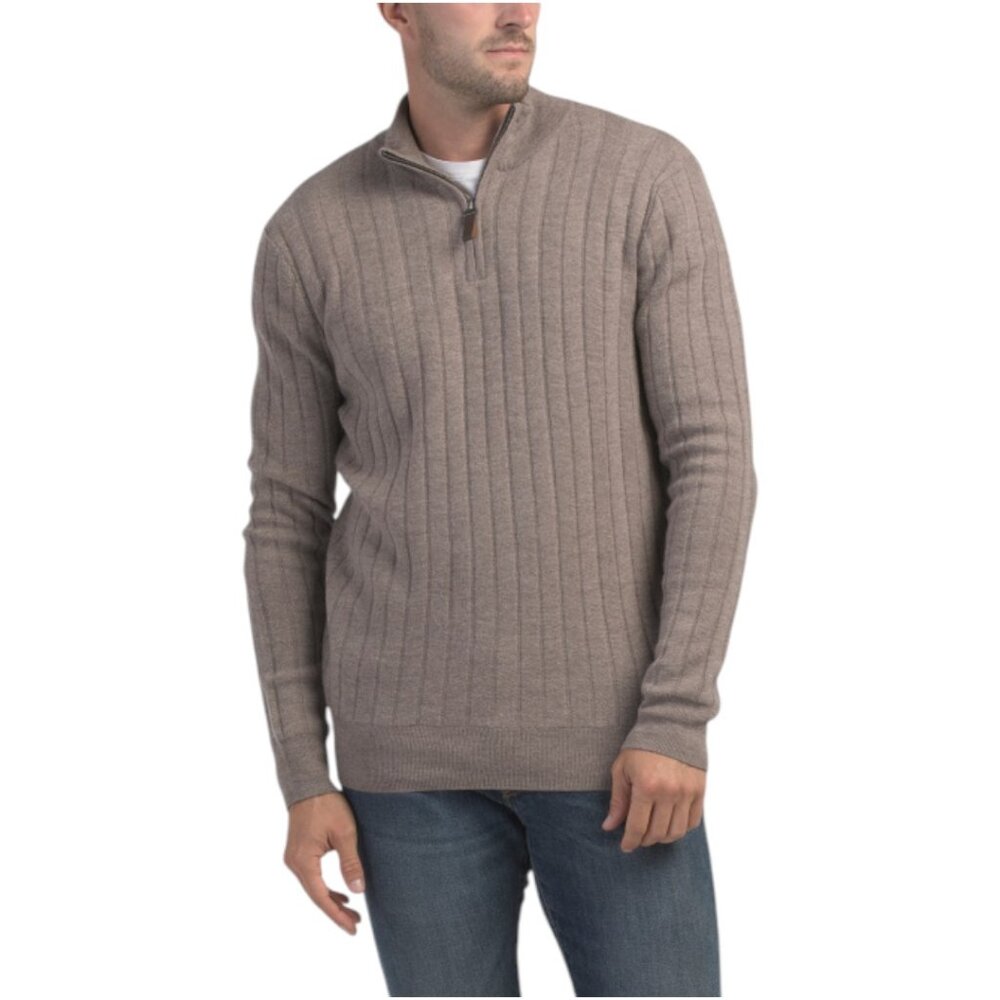 JASON WU Merino Wool Angle Stitched Sweater